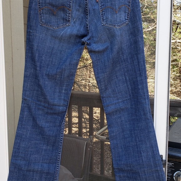 Womens Levi's mid rise bootcut 553 - Picture 2 of 3